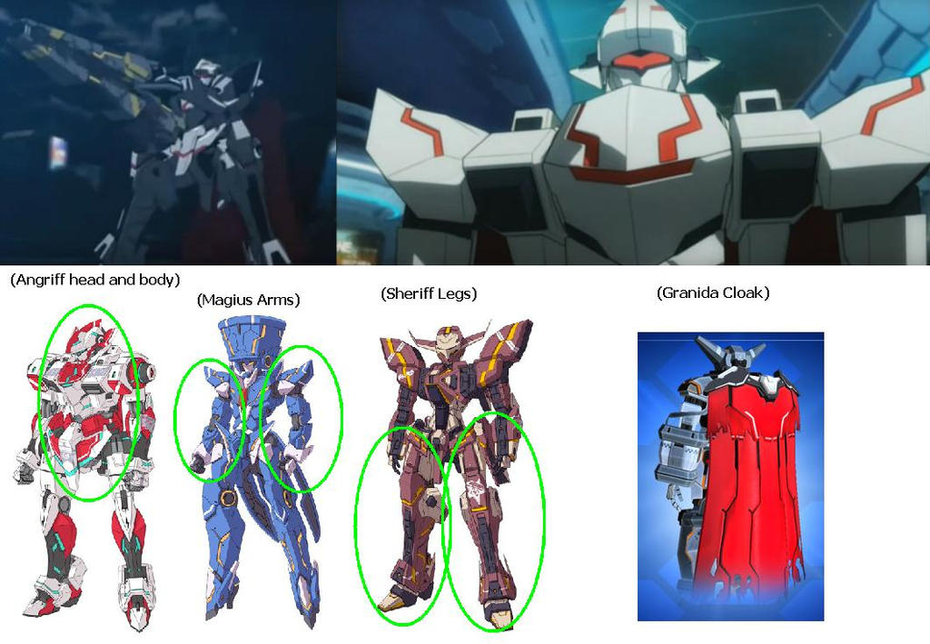 PSO2 Animation 2016 Male White Cast parts by ZeroSenPie on DeviantArt