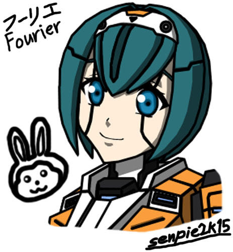PSO2 Fourier w/out helmet by ZeroSenPie on DeviantArt