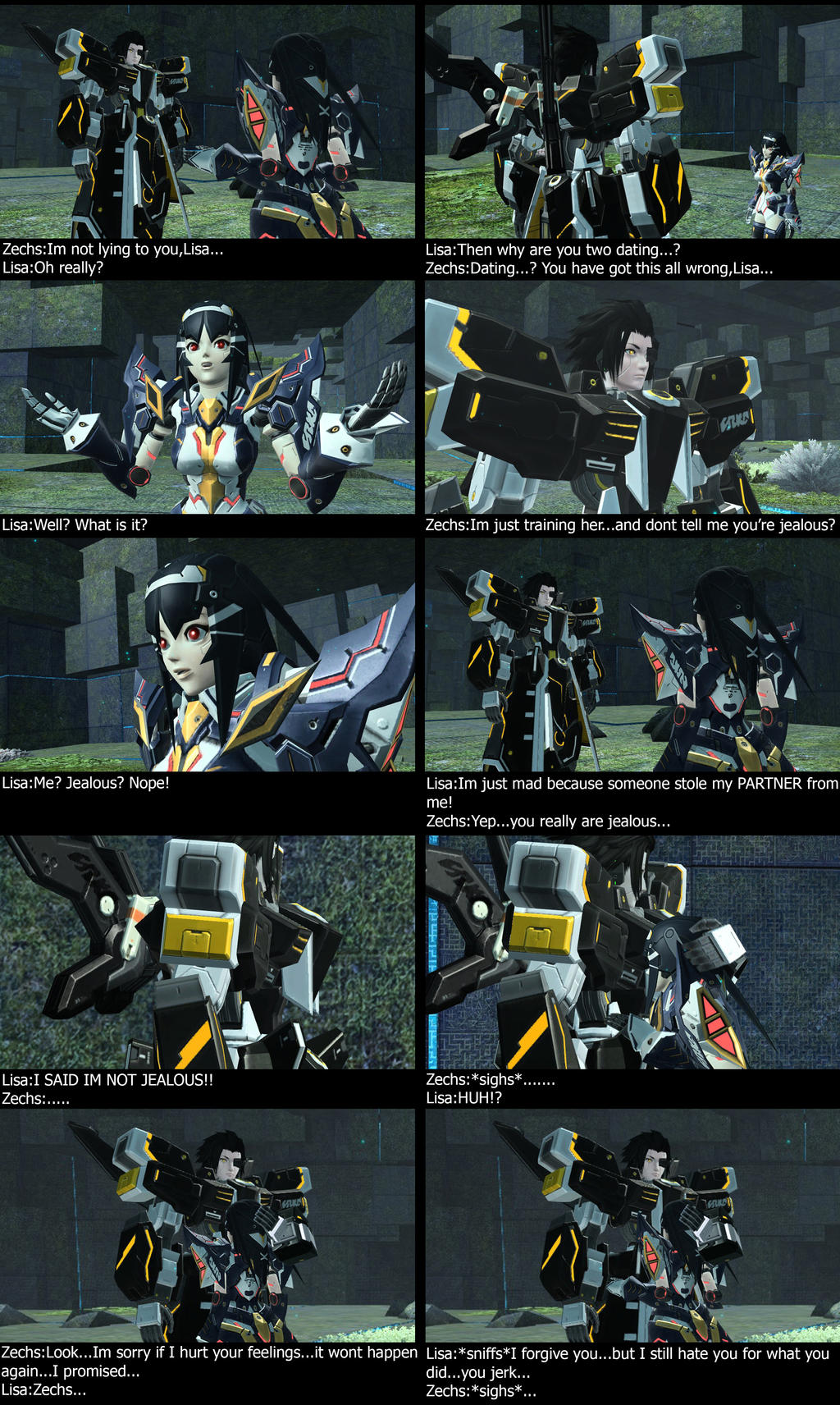 PSO2 X OC Blackmail part 5 (final)