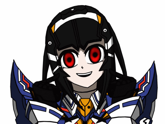 PSO2 Lisa's delightful smile GIF by ZeroSenPie on DeviantArt