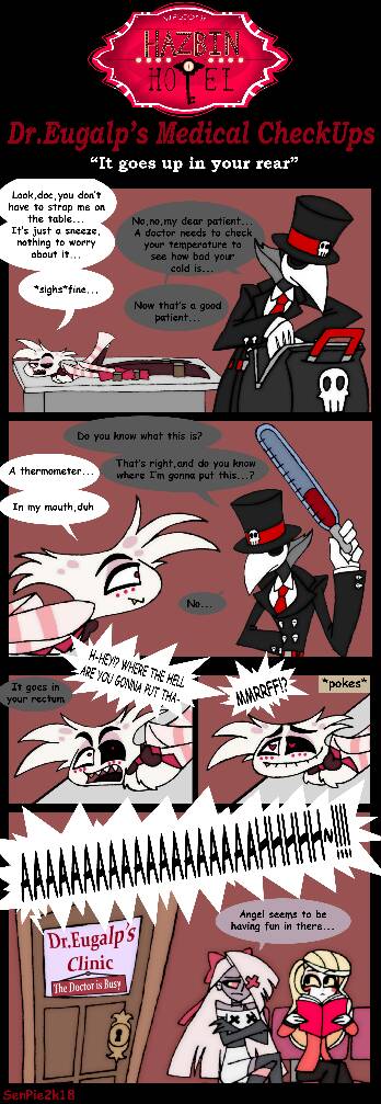 Hazbin Hotel Comics Dr Eugalp S Medical Checkups 1 By