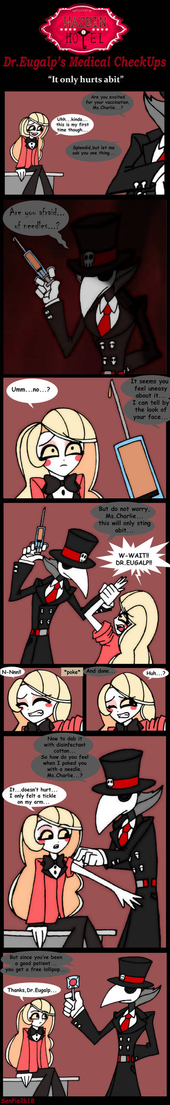 Hazbin Hotel Comics Dr.Eugalp's Medical CheckUps 2