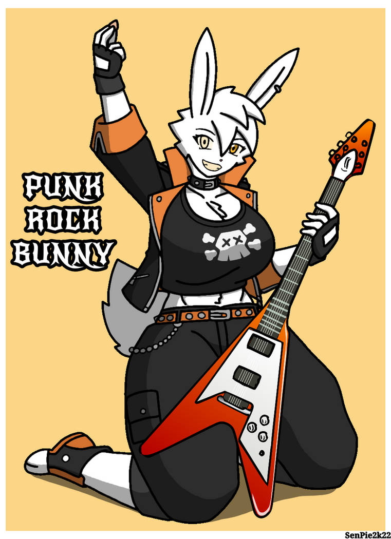 Punk Rock Bunny Katelyn by ZeroSenPie on DeviantArt