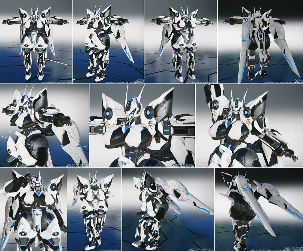 Trabakl Body Pso2 PSO2 NGS Br/Sl Zatori full body ref by ZeroSenPie on DeviantArt