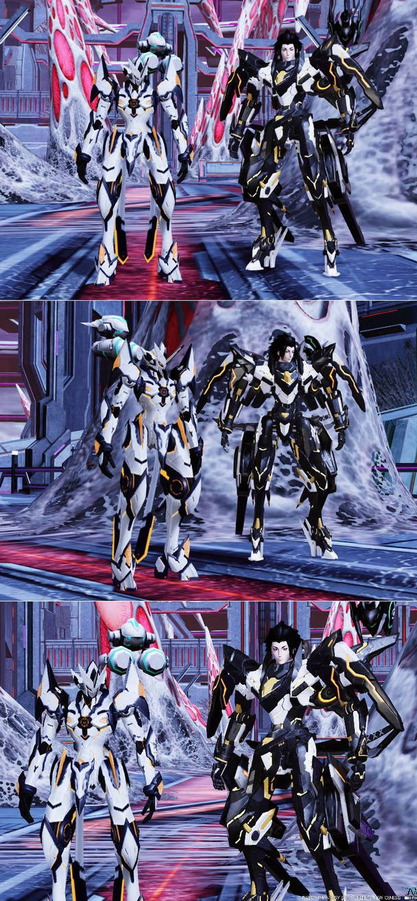 PSO2 The Master and his Disciple by ZeroSenPie on DeviantArt