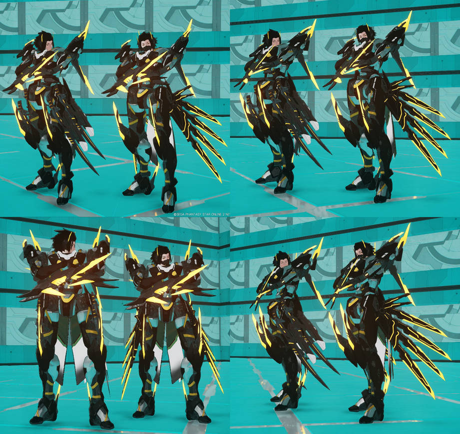 PSO2 NGS: Zechs new variant by ZeroSenPie on DeviantArt