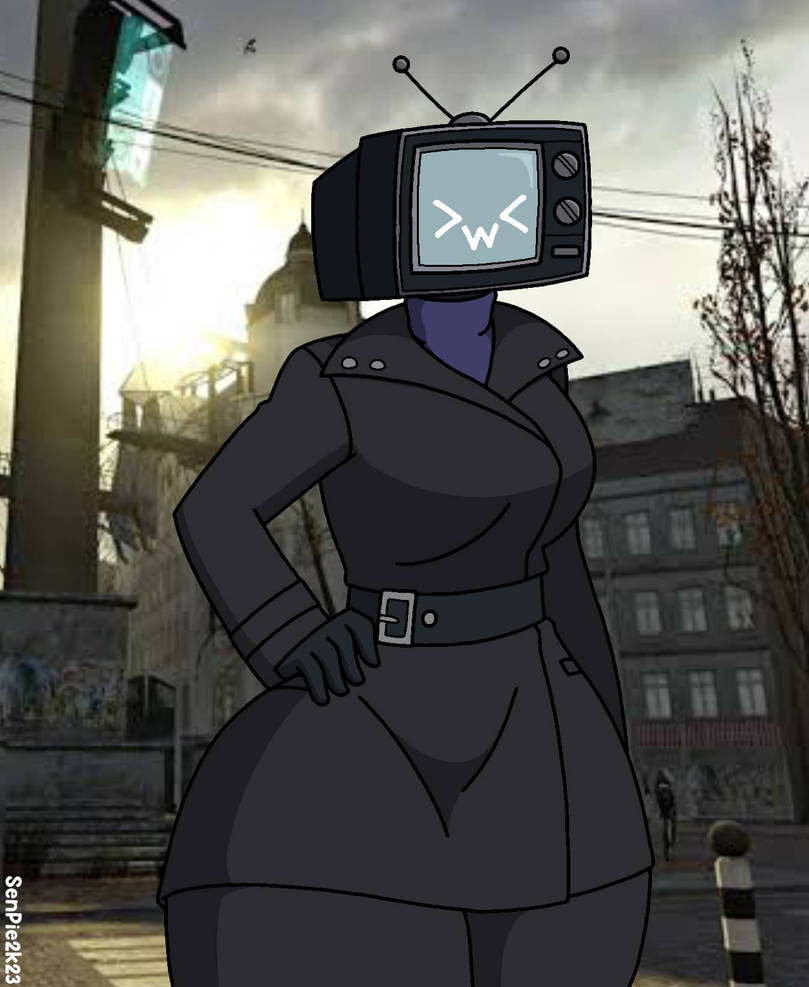 The TV Woman By ZeroSenPie On DeviantArt the-tv-woman-by-zerosenpie-on-deviantart