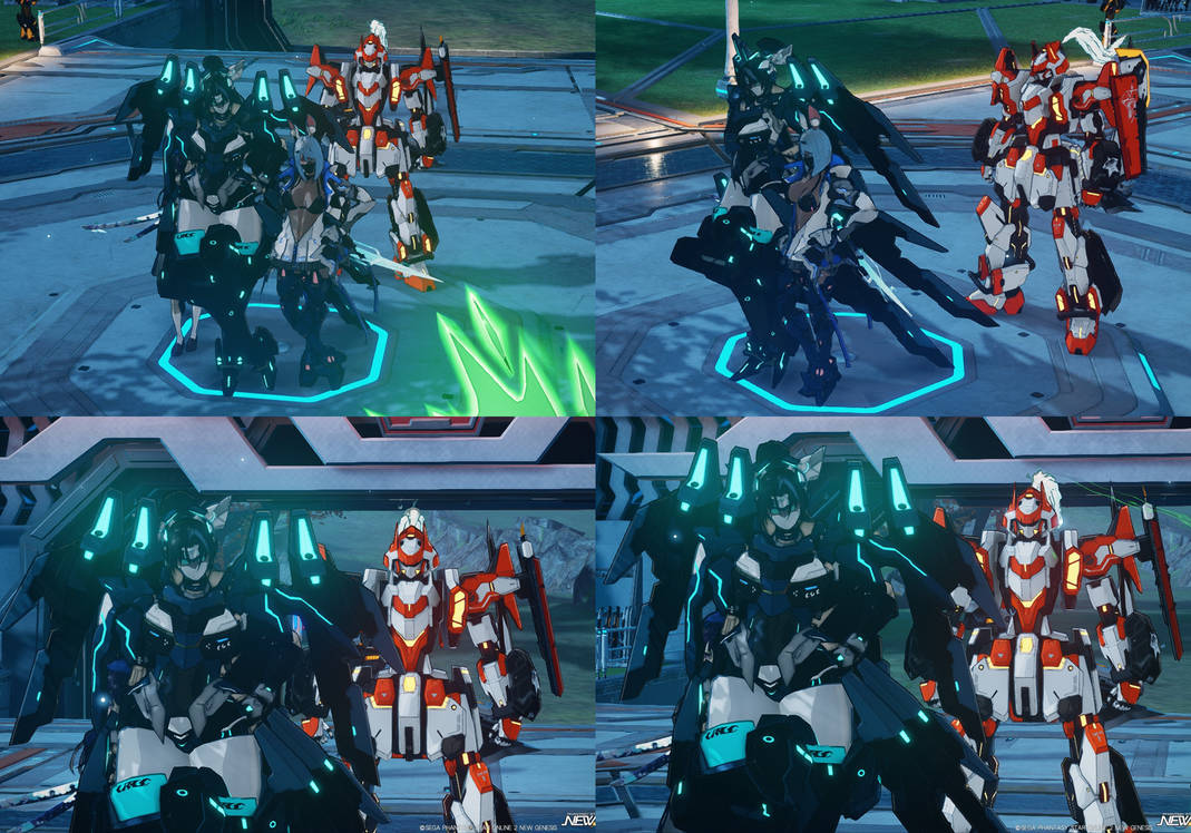 PSO2 NGS Two Types of Cast Players by ZeroSenPie on DeviantArt