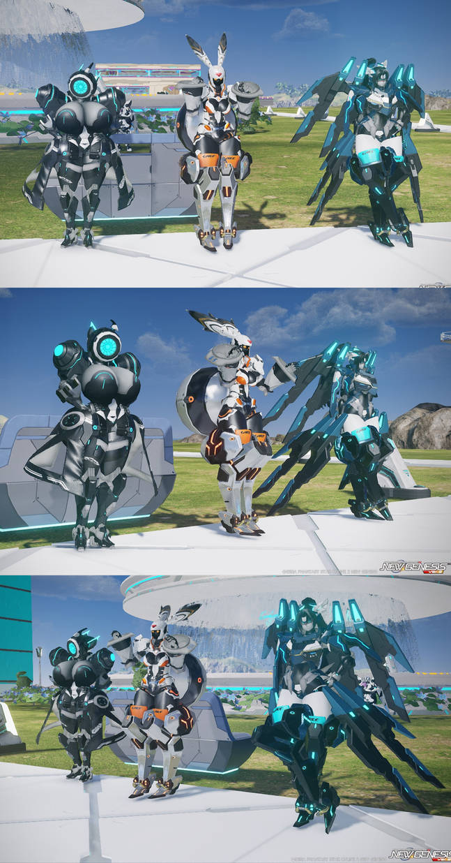 PSO2 NGS My Cast Girls by ZeroSenPie on DeviantArt