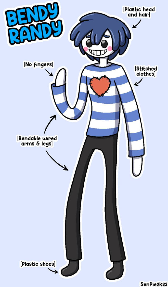 TADC OC BendyRandy COLORED by ZeroSenPie on DeviantArt