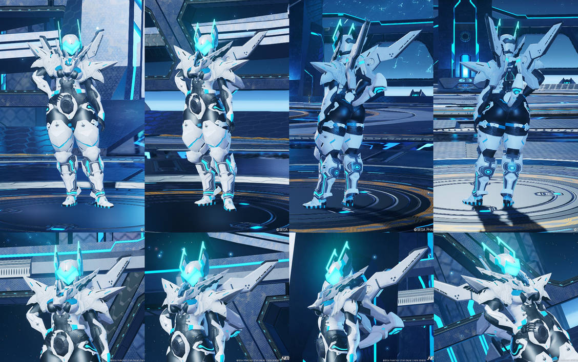 PSO2 NGS Updated Character by ZeroSenPie on DeviantArt