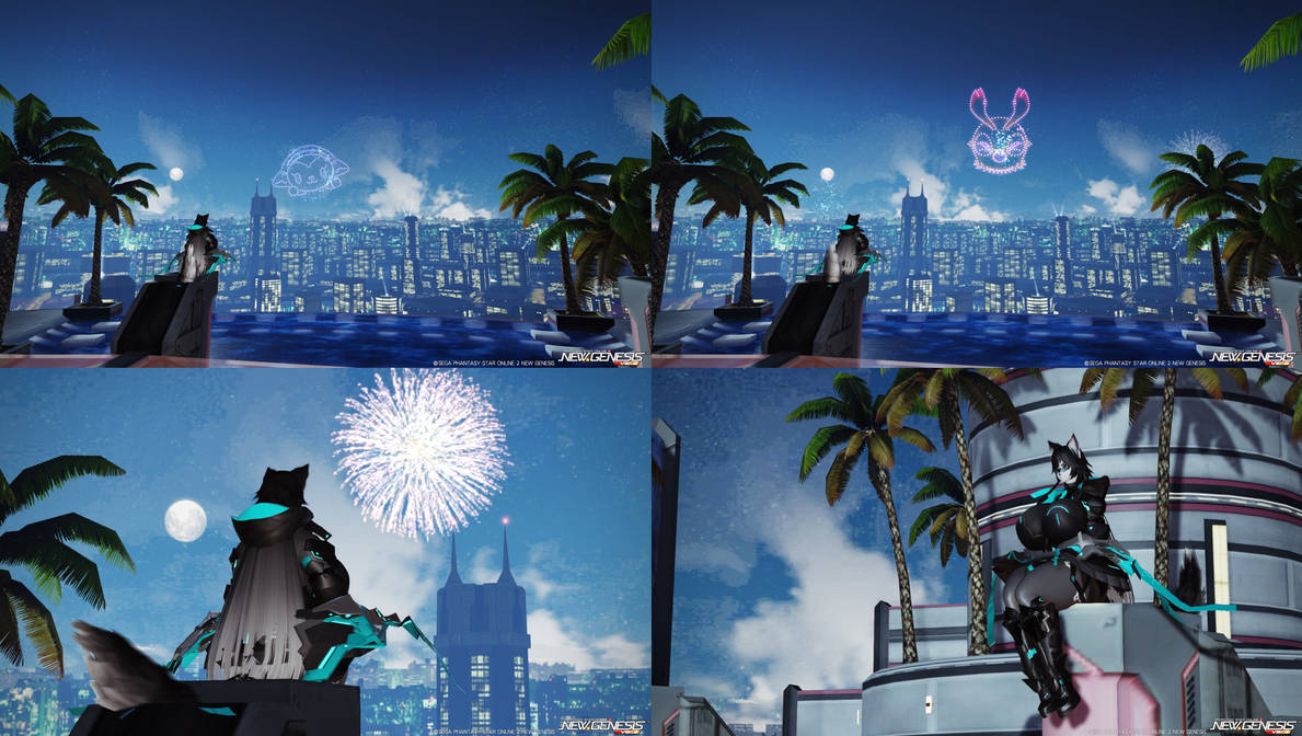 PSO2 NGS Happy New Year 2024 by ZeroSenPie on DeviantArt