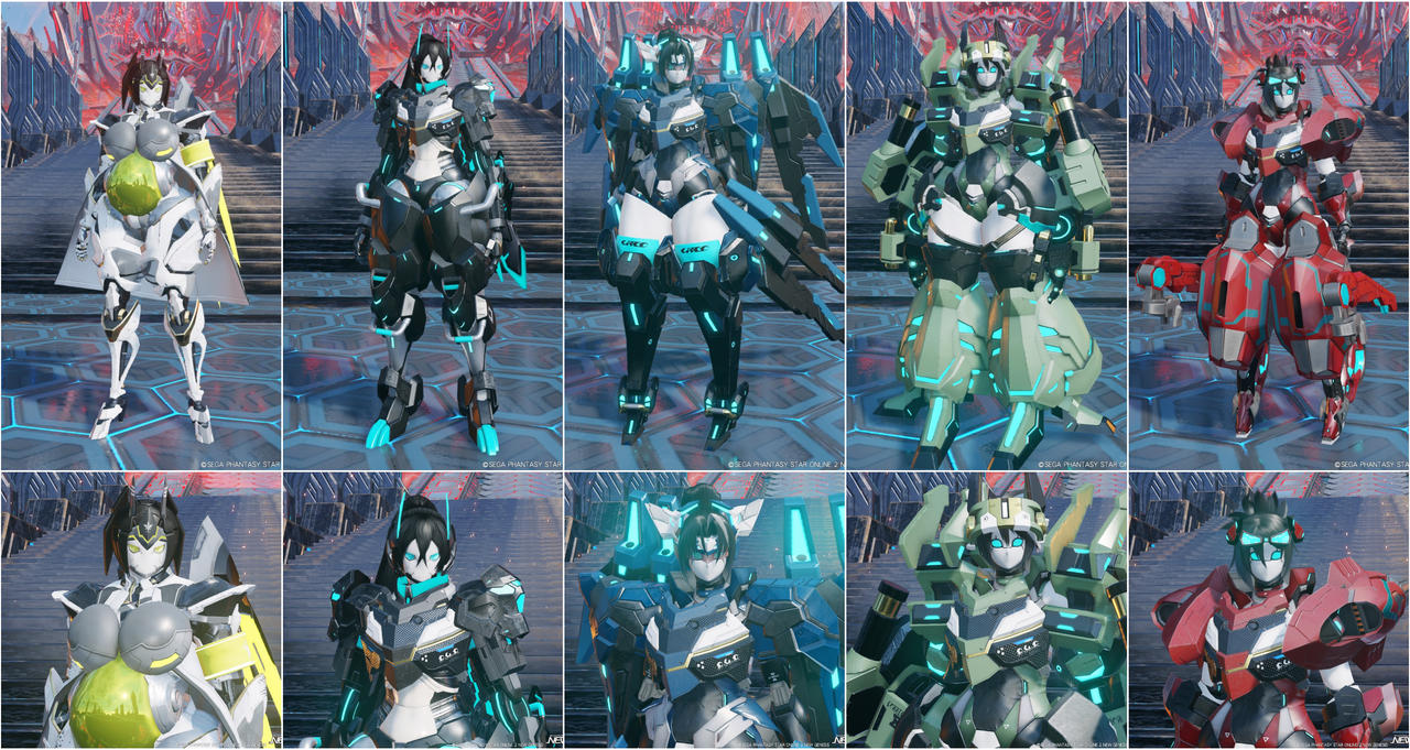 Pso2 Ngs Fate PSO2 NGS Prof.Xen and her daughters by ZeroSenPie on DeviantArt