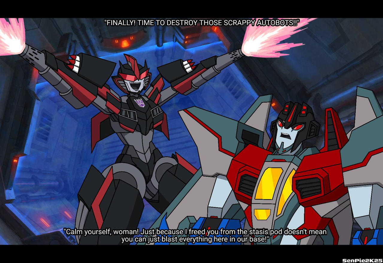 TF RiD Jet Strike and Starscream by ZeroSenPie on DeviantArt