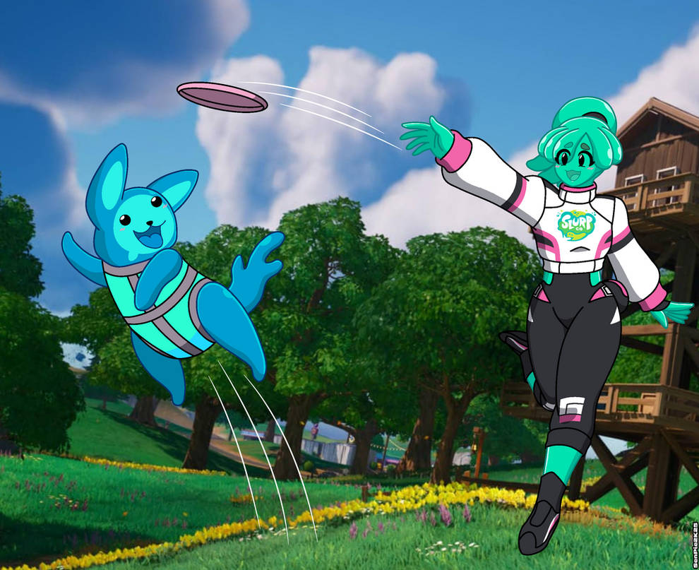 Chuggo Fortnite Ella Slurp and Chuggo by ZeroSenPie on DeviantArt