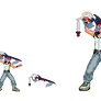 Kingdom Hearts 3D - Riku Sprite