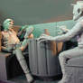 Han and Greedo Bookends