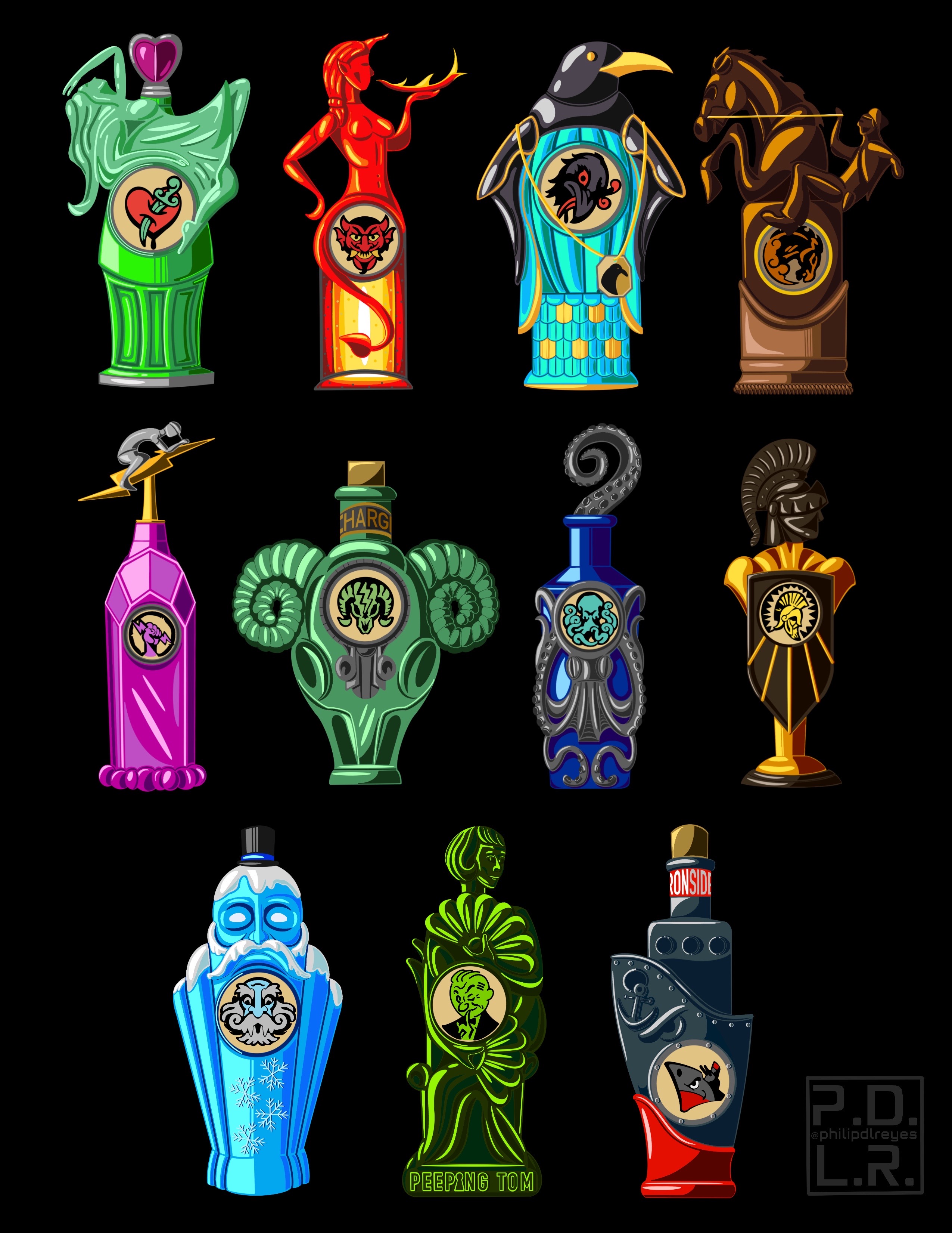 Bioshock Infinite Vigors by philipdlreyes on DeviantArt