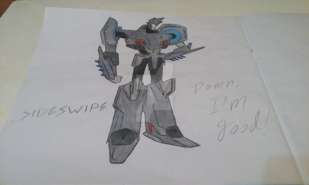 Sideswipe RID-Movie colored by Sideswipe81 on DeviantArt