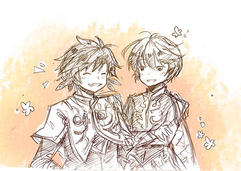 Sorey and Mikleo