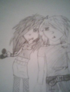 Hug Emo Emo Couple Hug 2011 by SinkingAnchours on DeviantArt