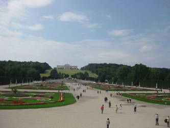 The Garden of Schonbrunn