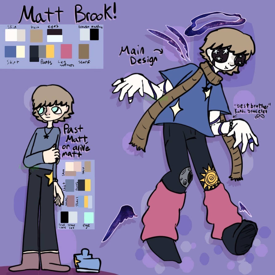 Matt Topic Matt time! Another ref sheet!! by RaindropRen on DeviantArt