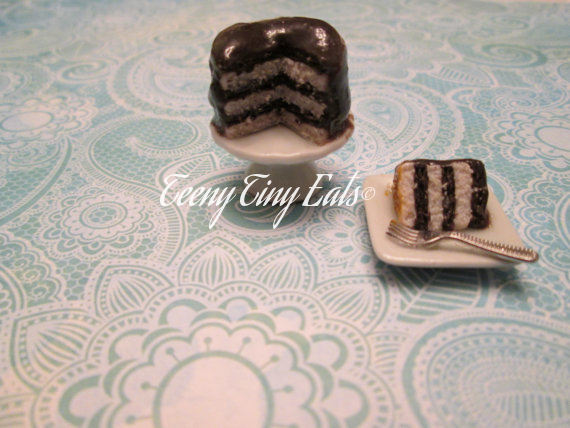 Miniature Chocolate Layer Cake