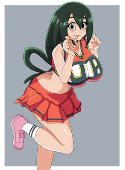 Tsuyu Asui UA GIRL