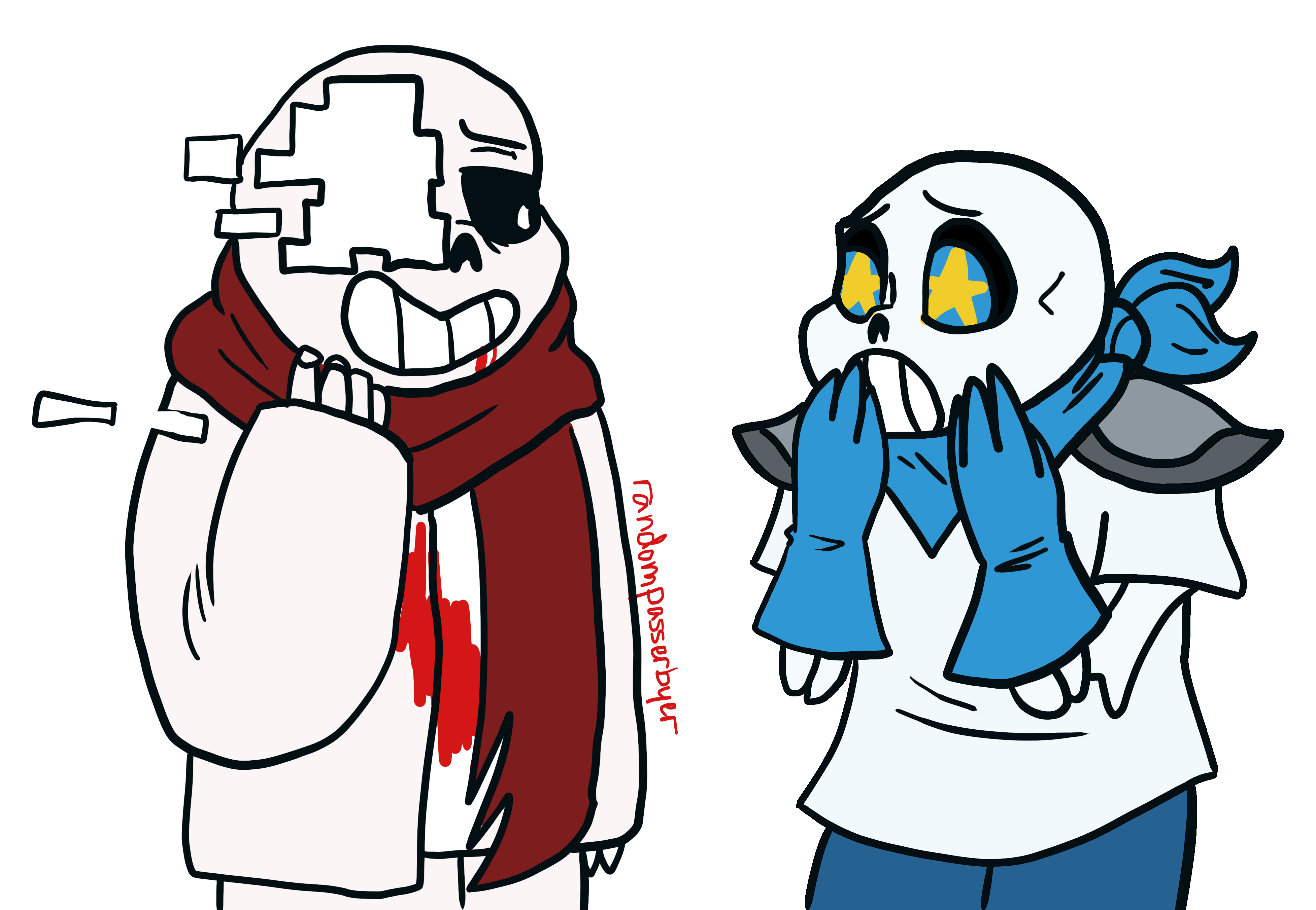 Ink swapswap is abnormally tall : r/Undertale