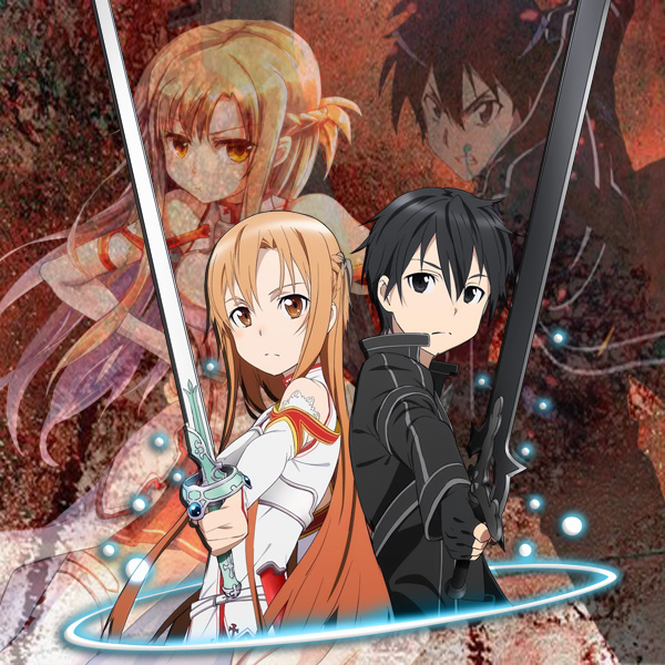 Sword Art Online Kirito Asuna By Darkanime Op On Deviantart