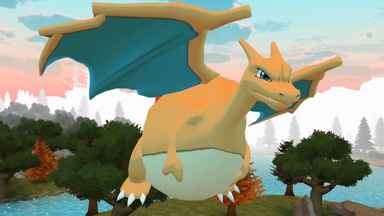 Charizard Ride Base Serial Designation N Ride Inside Charizard's Belly by Diegothebigman19 ...