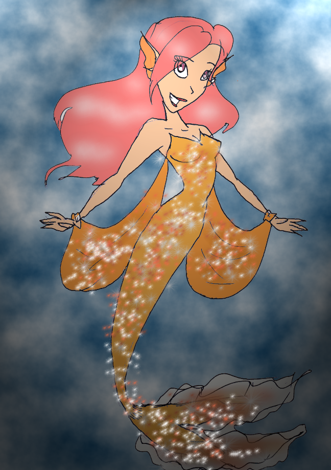 Goldfish Mermaid