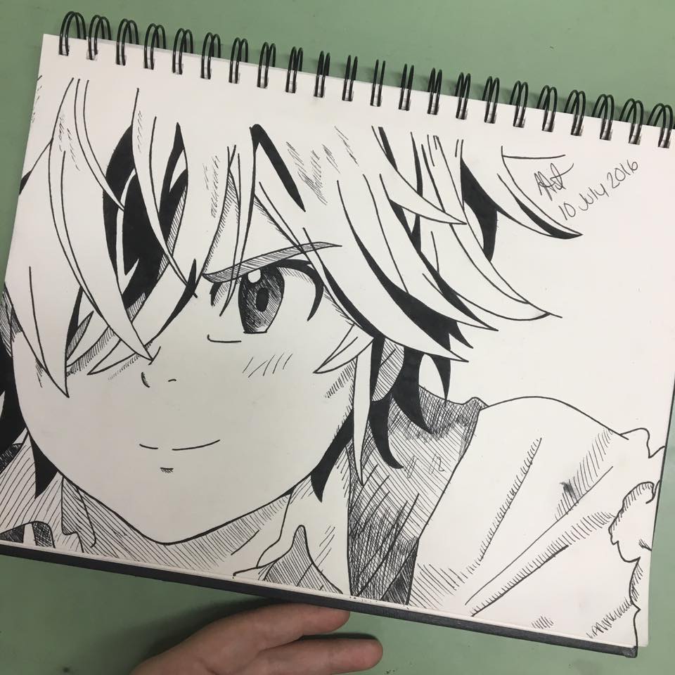 Meliodas The Seven Deadly Sins By Smotmachache On Deviantart