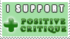 Positive Critique Please by alians07