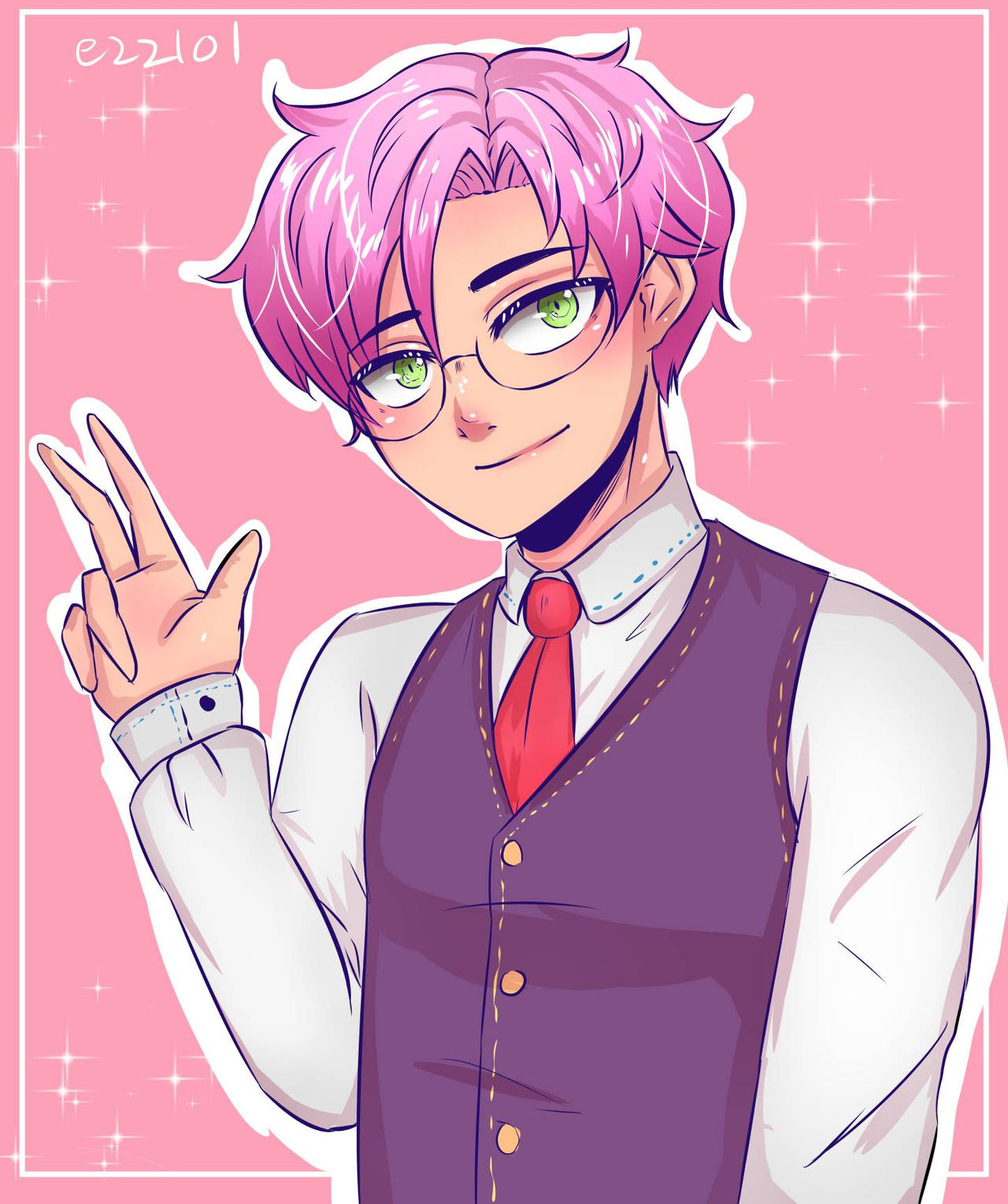 Caleb - original character by ezzloll on DeviantArt