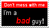 Bad Guy Stamp V2 by CommanderDraco