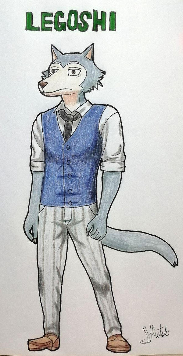 Legoshi from Beastars by Roger-Redcliffe on DeviantArt