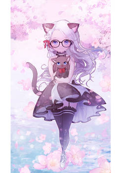 commission_ Cherry Blossom