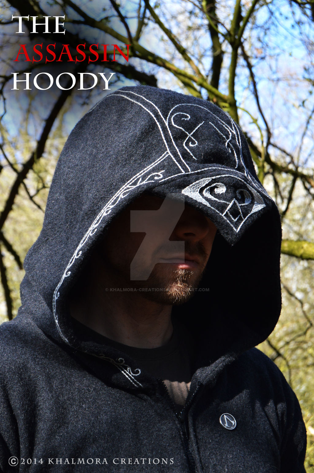 The Assassin Hoody - Hood Detail.