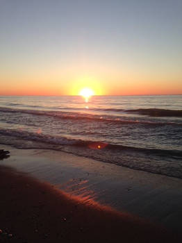 Sunset by the Waters