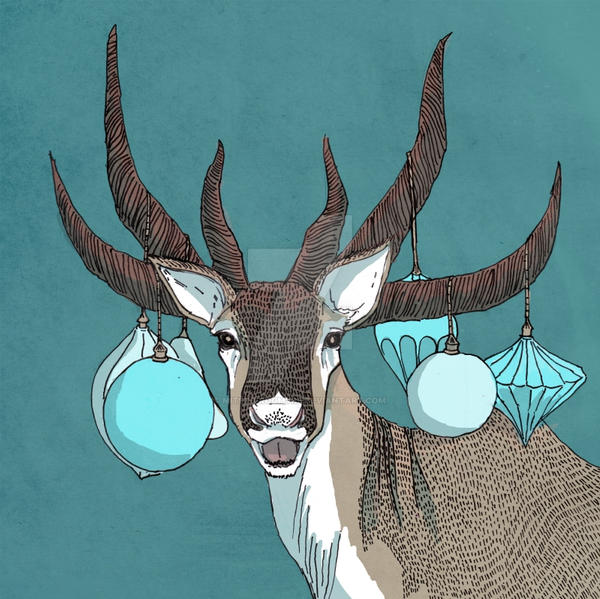 Deviantart Reedster Reindeer by mitsy-frogmyre on DeviantArt