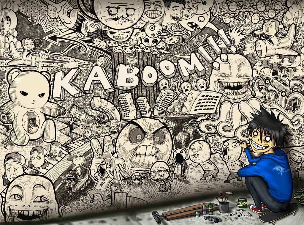 Doodle Freak by Saver-Blade