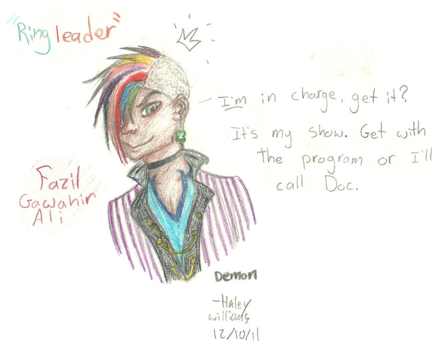 RingLeader- character art by TheDayDreamer363 on DeviantArt