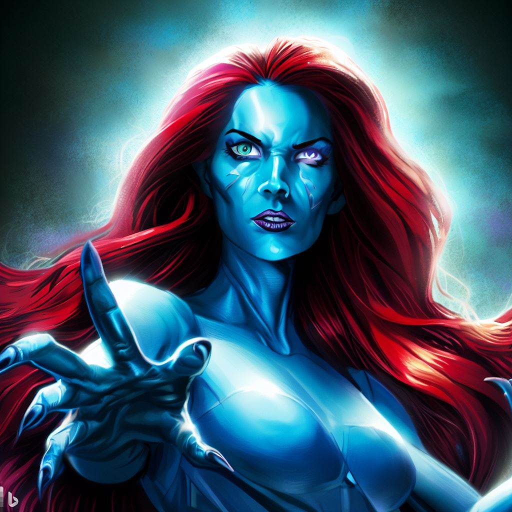 Mystique by kaasgeel on DeviantArt