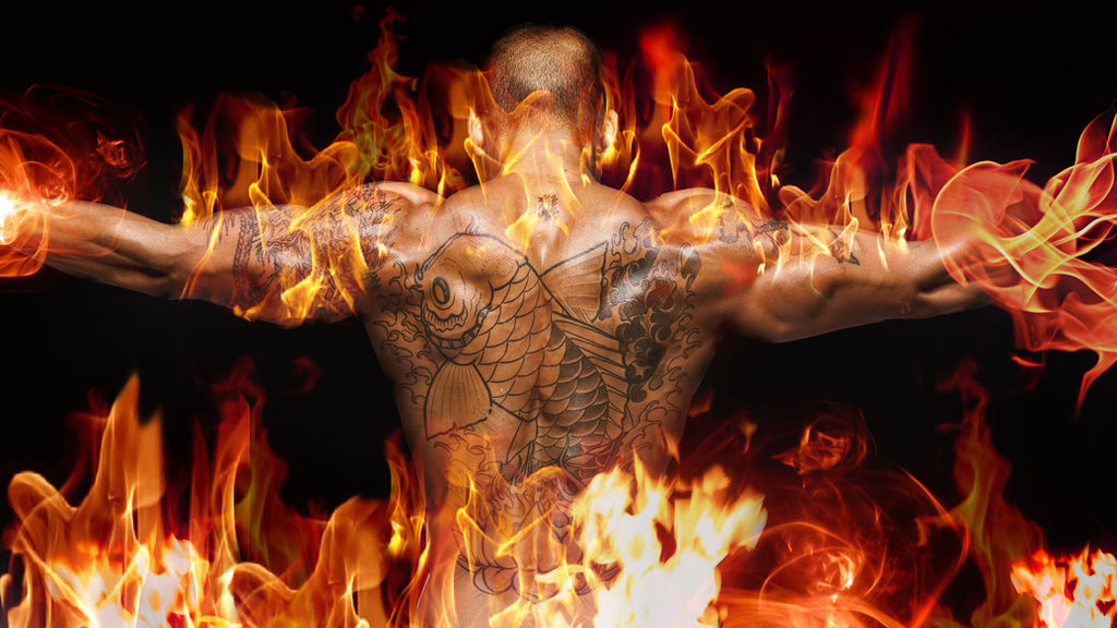 Man Fire Effect Man On Fire-wallpaper by cesmoj24 on DeviantArt