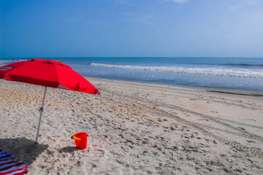 A day at the beach, just you and me