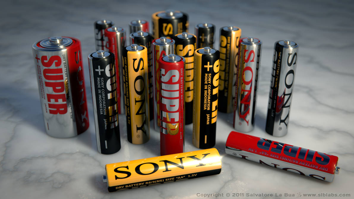 Sony Batteries by SLB81