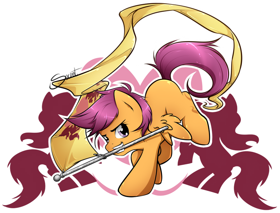 A chance to be awesome - Scootaloo