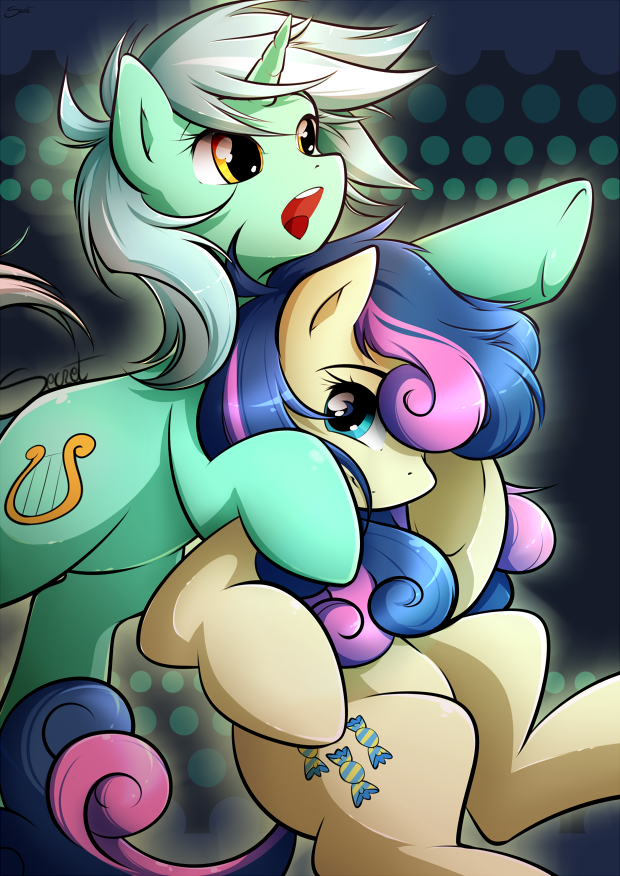 Lyra and Bon Bon